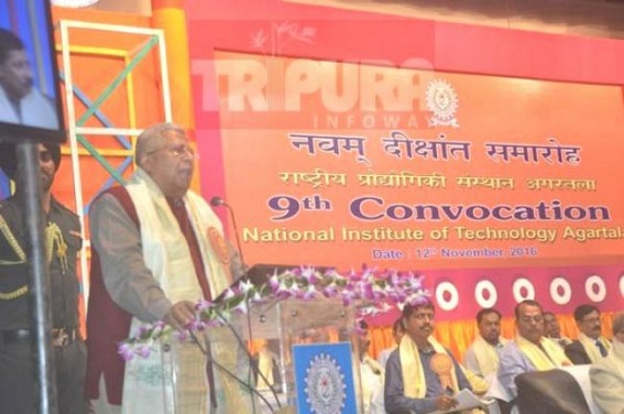 Tripura Governor inaugurates 9th convocation of NIT
